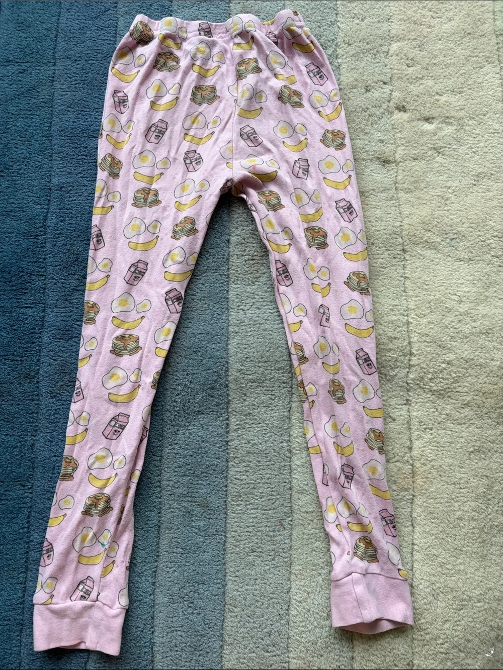 Baby Steps Pink Breakfast Print & Hot Pink Tie-Dye Kids Pajama sets